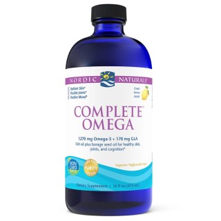Жирні кислоти Nordic Naturals Complete Omega, 473 мл - лимон