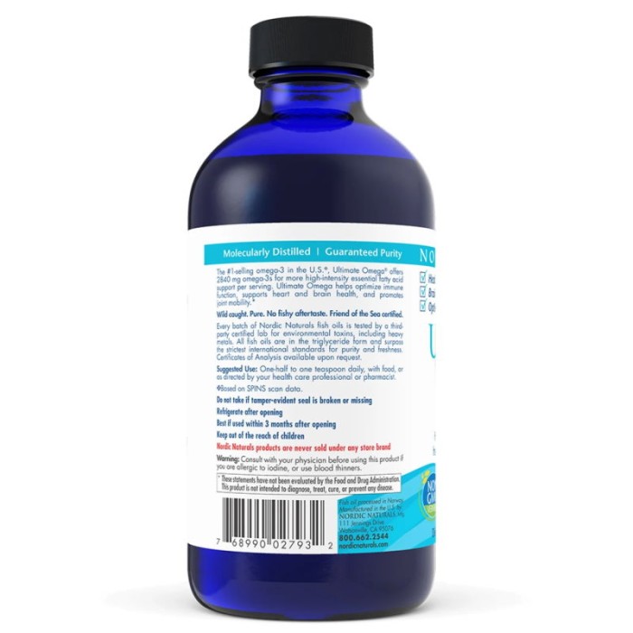 Жирні кислоти Nordic Naturals Ultimate Omega, 237 мл