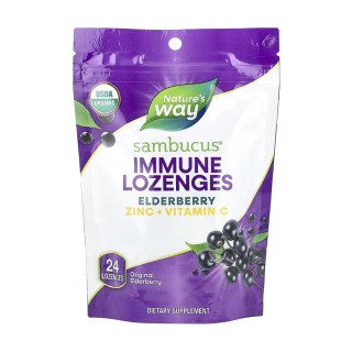 Органічні цинкові пастилки Sambucus - 24 шт.