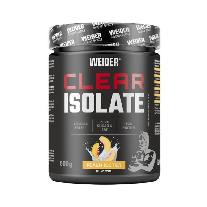 Зразок прозорого ізоляту - 25 г персикового холодного чаю