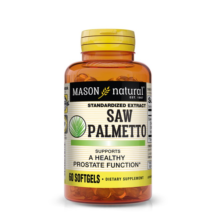 Натуральна добавка Mason Natural Saw Palmetto, 60 капсул