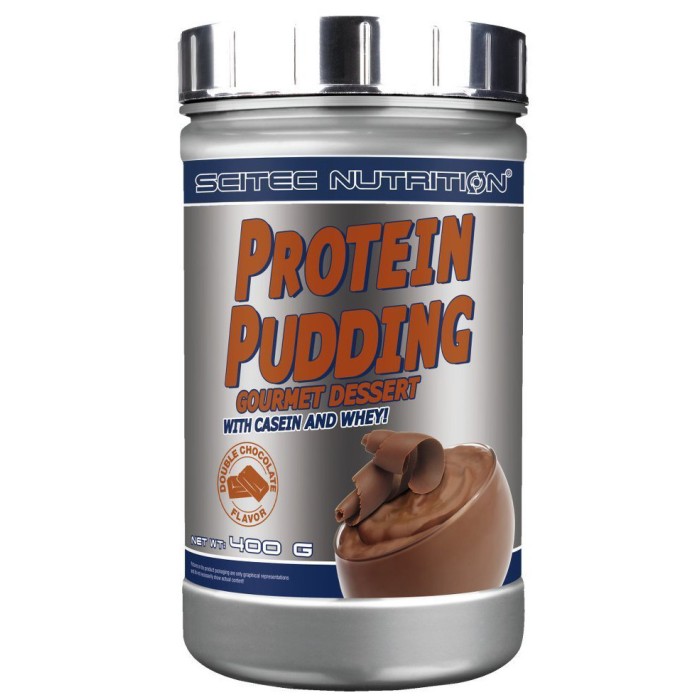 Замінник харчування Scitec Protein Pudding, 400 грам Подвійний шоколад