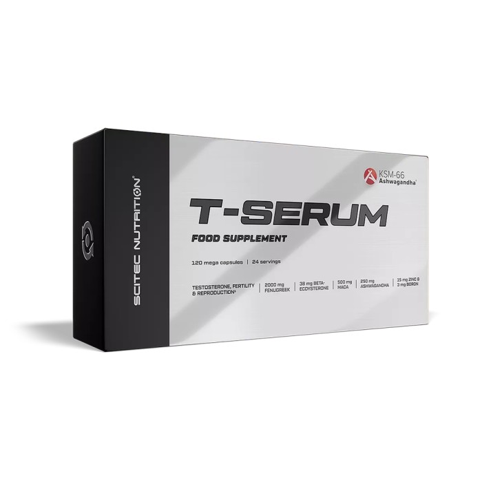 Стимулятор тестостерону Scitec T-Serum, 120 капсул