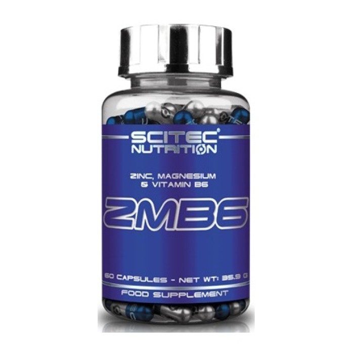 Вітаміни та мінерали Scitec ZMB6, 60 капсул