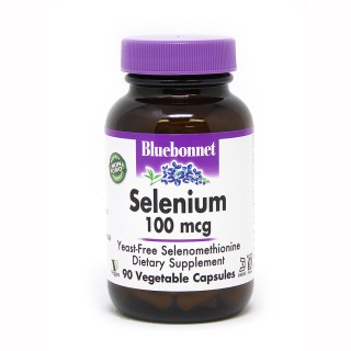 Вітаміни та мінерали Bluebonnet Nutrition Selenium 100 mcg, 90 вегакапсул