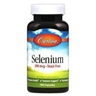 Вітаміни та мінерали Carlson Labs Selenium, 180 капсул
