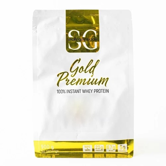 Протеин Sport Generation Gold Premium 100% Instant Whey Protein, 900 грамм Персик