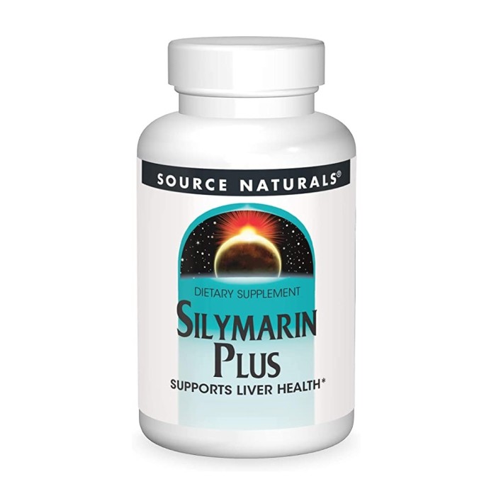 Натуральна добавка Source Naturals Silymarin Plus, 30 таблеток