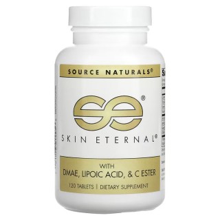 Натуральна добавка Source Naturals Skin Eternal with DMAE Lipoic Acid and C Ester, 120 таблеток