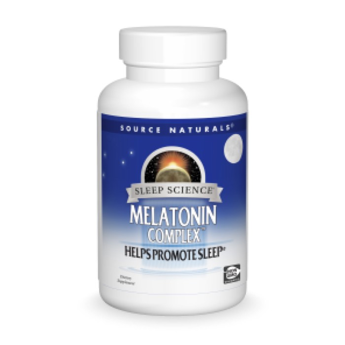 Sleep Science® Melatonin Complex™ 3 мг - 100 леденцов, апельсиновый