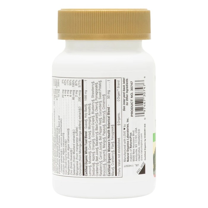 Вітаміни та мінерали Natures Plus Source of Life Garden Womens Once Daily Multi, 30 таблеток