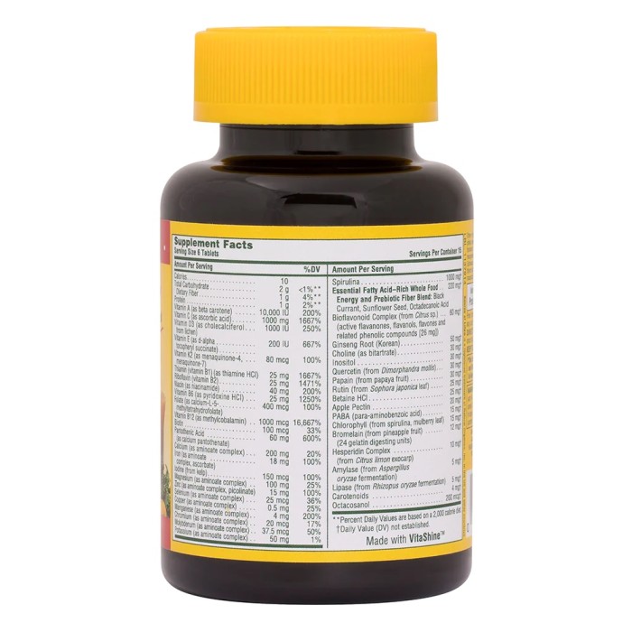 Вітаміни та мінерали Natures Plus Source of Life Multivitamin & Mineral, 90 міні таблеток