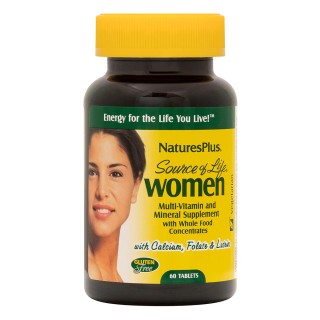 Вітаміни та мінерали Natures Plus Source of Life Women, 60 таблеток