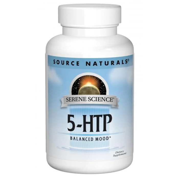 Амінокислота Source Naturals Serene Science 5-HTP 50 mg, 30 капсул