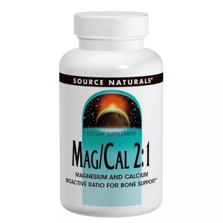 Вітаміни та мінерали Source Naturals Mag/Cal 2:1, 90 капсул