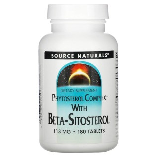 Натуральна добавка Source Naturals Phytosterol Complex with Beta-Sitosterol, 180 таблеток