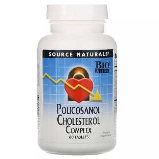 Натуральна добавка Source Naturals Policosonol Cholesterol Complex, 60 таблеток