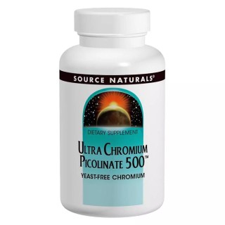 Вітаміни та мінерали Source Naturals Ultra Chromium Picolinate 500 mcg, 60 таблеток