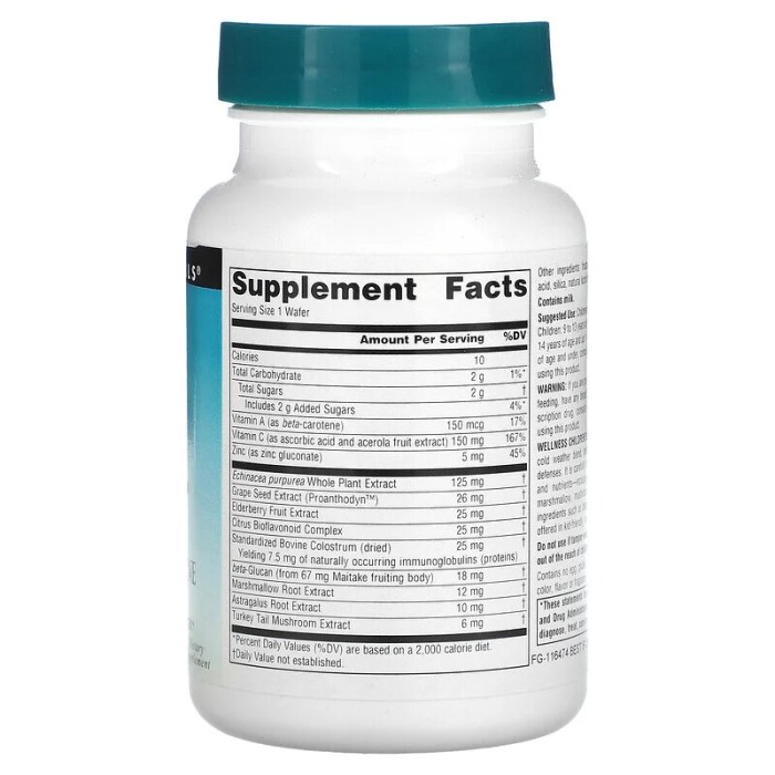 Натуральна добавка Source Naturals Wellness Children's Immune Chewable, 30 пастилок