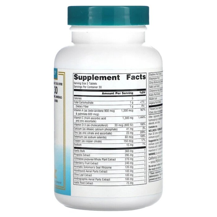 Натуральна добавка Source Naturals Wellness Formula Herbal Defense Complex, 90 таблеток