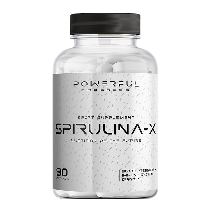 Натуральна добавка Powerful Progress Spirulina-X, 90 капсул