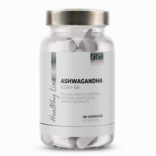 Натуральна добавка Sport Generation Healthy Line Ashwagandha KSM - 66, 60 капсул
