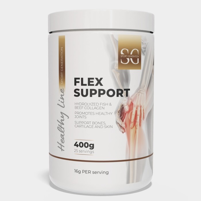 Препарат для суглобів і зв'язок Sport Generation Healthy Line Flex Support, 400 грам Яблуко