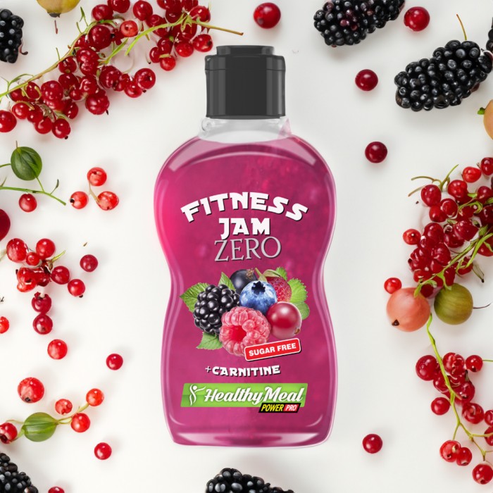 Заменитель питания Power Pro Fitness Jam Zero, 200 грамм Лесные ягоды