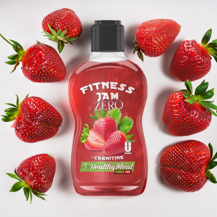 Заменитель питания Power Pro Fitness Jam Zero, 200 грамм Клубника