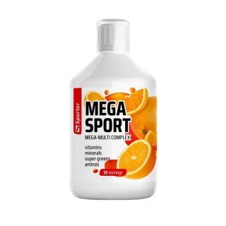 Вітаміни та мінерали Sporter Mega Sport, 500 мл Апельсин