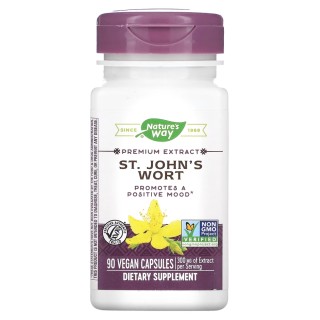 Натуральна добавка Nature's Way St. John's Wort, 90 капсул