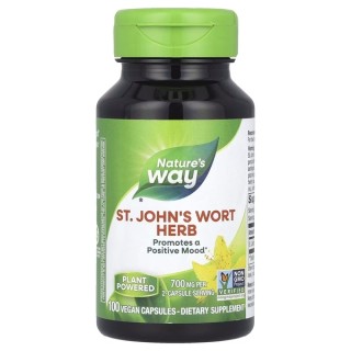 Натуральна добавка Nature's Way St. John's Wort Herb, 100 капсул