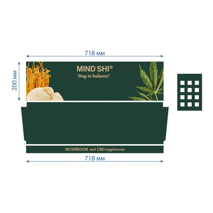 Stand Mushroom and CBD supplements