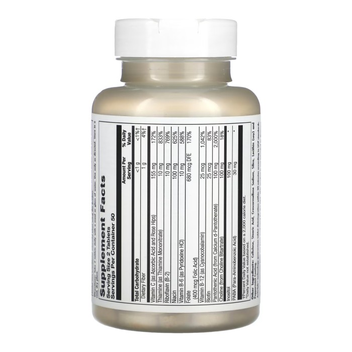 Комплекс Stress B - 100 таблеток