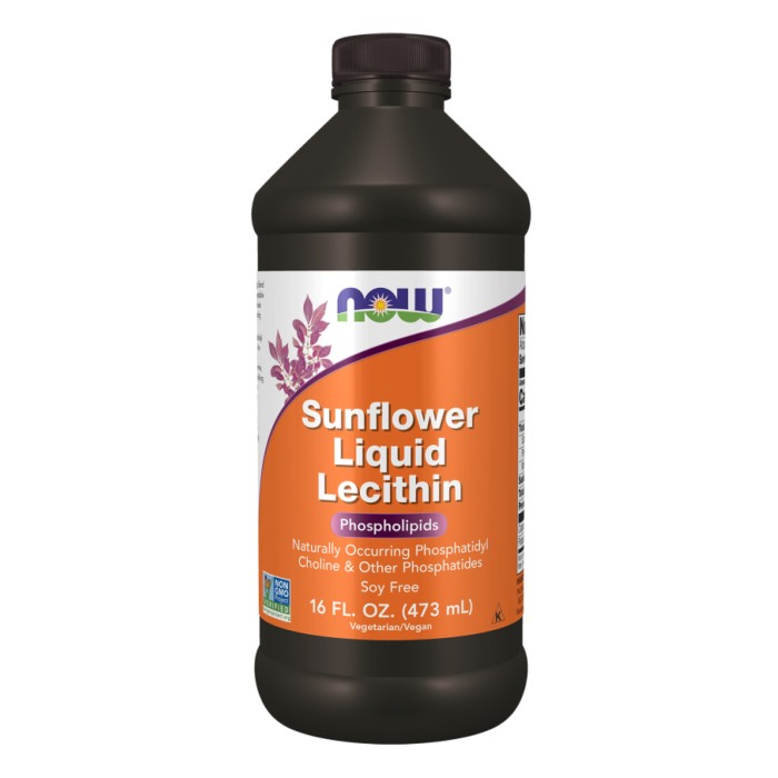 Sunflower Liquid Lecithin - 16 fl oz (Пошкоджена кришка)