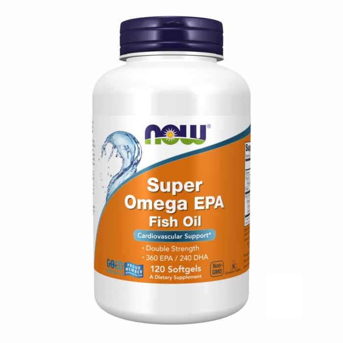 Super Omega EPA 1200mg 360/240 - 120 sgels (Пошкоджено банку)