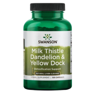 Расторопша пятнистая, одуванчик, щавель желтый - 120 капсул