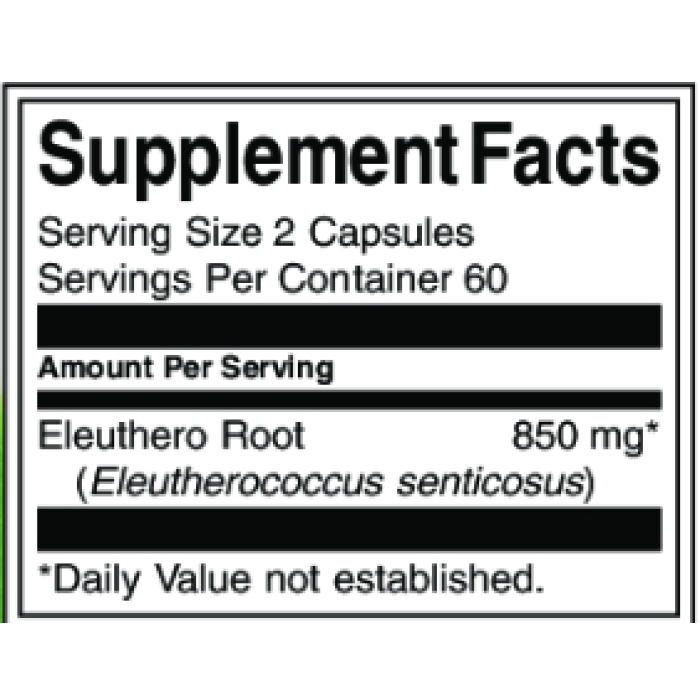 Корінь елеутеро 425 мг - 120 капсул