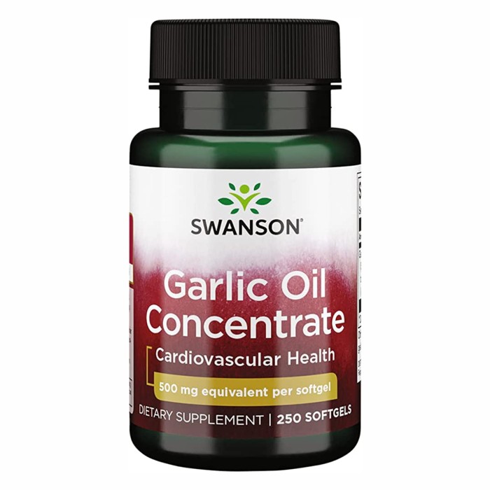 Часникова олія 500 мг - 250 капсул