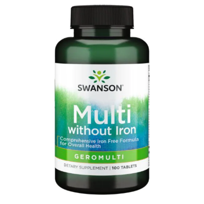 Мульти без заліза - Geromulti 100 таблеток