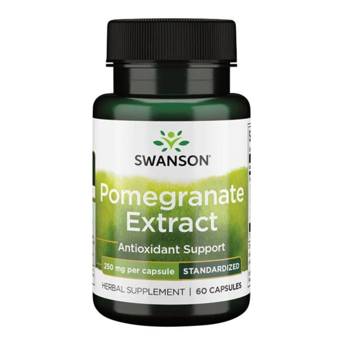 Екстракт граната 250 мг - 60 капсул