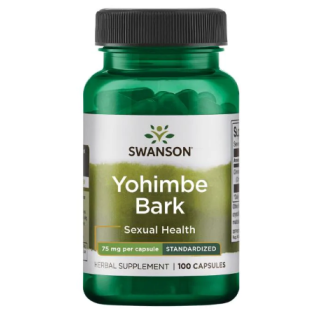 Кора йохимбе стандартизированная 75 мг - 100 капсул