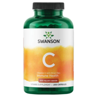 Вітамін С з плодами шипшини 500 мг - 250 капсул