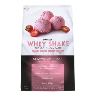 Протеїн Syntrax Whey Shake, 907 грам Полуниця