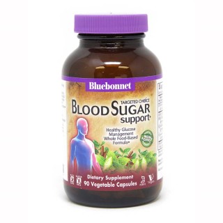 Натуральна добавка Bluebonnet Nutrition Targeted Choice Blood Sugar Support, 90 вегакапсул