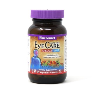 Натуральна добавка Bluebonnet Nutrition Targeted Choice Eye Care Areds2 + Blue, 60 вегакапсул