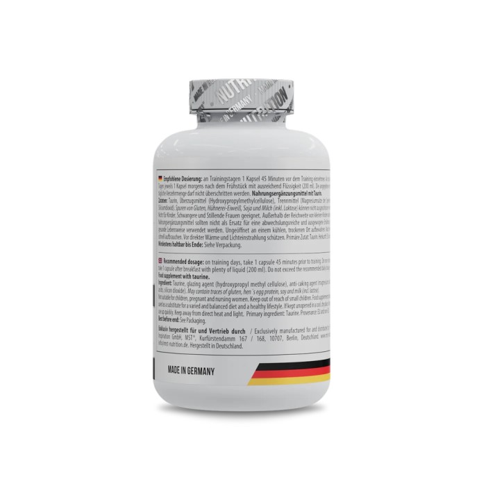 Амінокислота MST Taurine, 240 капсул