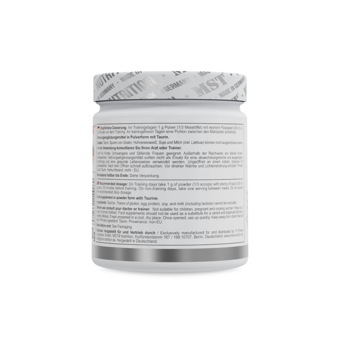 Амінокислота MST Taurine, 300 грам