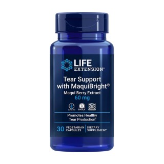 Натуральна добавка Life Extension Tear Support with MaquiBright 60 mg, 30 вегакапсул