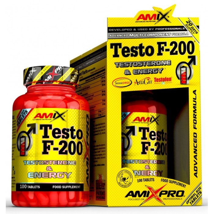 Стимулятор тестостерону Amix Nutrition Testo F-200, 100 таблеток